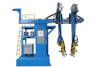 Quality Cantilever Type Back CO2 Welding Machine , Automatic Steel Box Assembly Machine wholesale