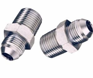 Quality Jic Bsp Straight Union Tube Fittings SAE Flared Hydraulic Straight Fittings wholesale
