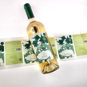 Quality Oem Odm Self Adhesive Labels Embossed Tear Resistant Personalised Wine Bottles wholesale
