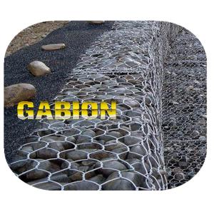 Quality Standard 1x1x2 Meter Pvc Coated Gabion Basket Heavy Galvanized Wire Hexagonal Wire Mesh Box wholesale