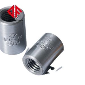 Quality Modern Carbon Structural Steel Parallel M12 Threaded Rebar Coupler wholesale