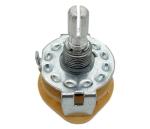 4 Pole 5 Position Rotary Switch RS25-1-12 Shaft 500V 50-60Hz 1minute Rotary