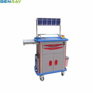 Quality Medical Hospital ABS Anesthesia Trolley 850 X 520 X 950mm wholesale