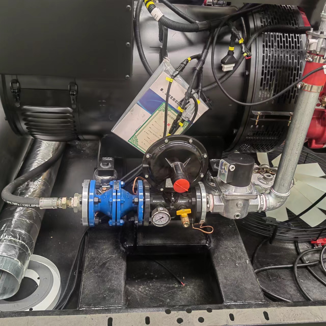 36A Rated Current 20KW 25KVA Natural Gas Generator Set with CE ISO CCS Certification