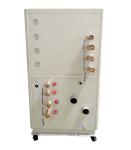 Low Noise Water Cooled Industrial Chiller 50HP 153.91KW/Hr With 4 Inlets 4