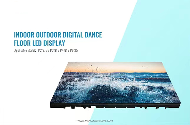 Advertising LED Dance Floor Tiles 4.81mm Pixel Pitch 250*250mm LED Display Panel