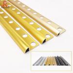 Building Accessories Aluminum Tile Trim 6063 / 6061 Round Shape Extrusion