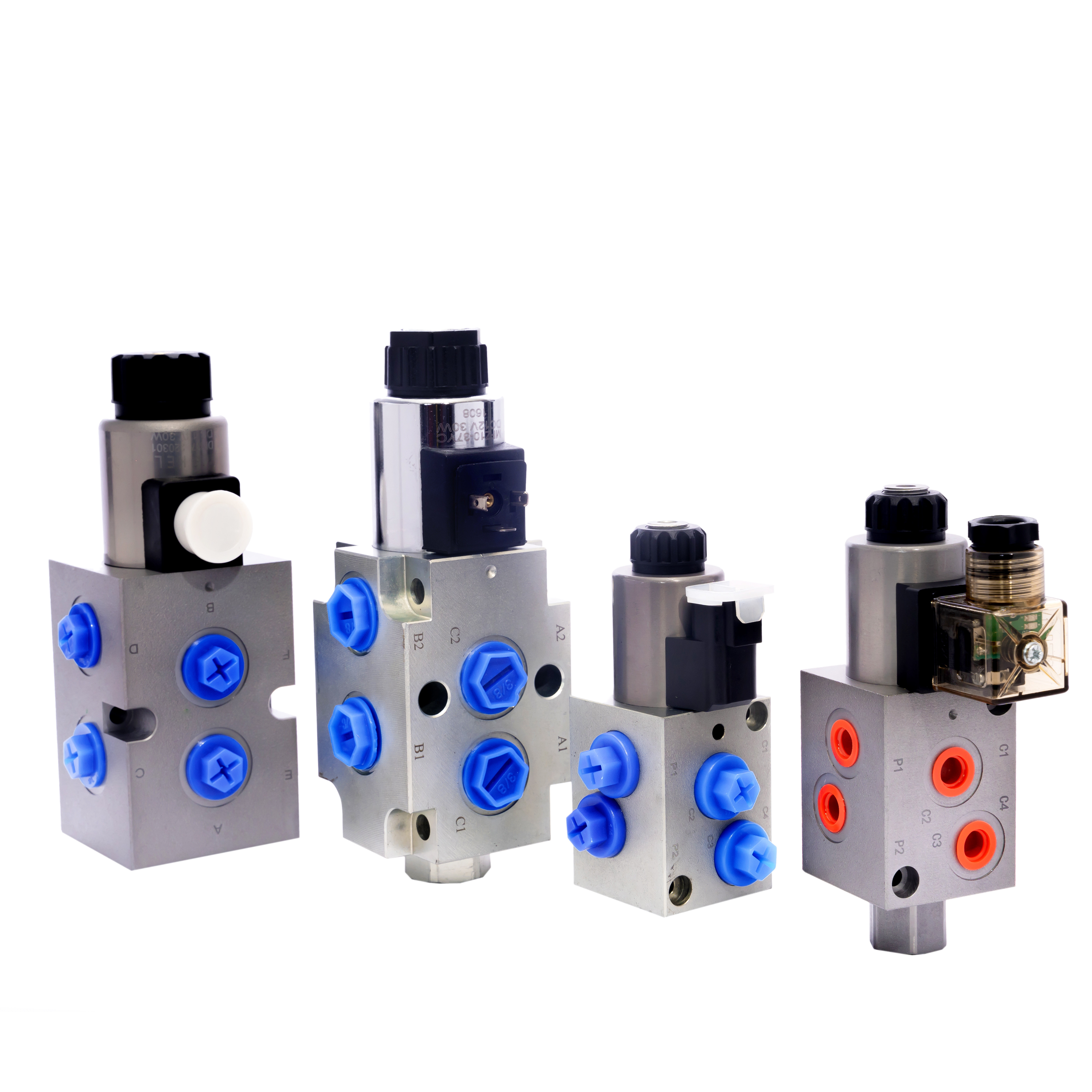 six way 2 position Forklift Solenoid Valve 27V 12V Electric Hydrualic Valve