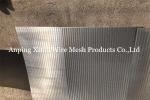 V Shaped Metal Panel Screen Flat Wire Welded 304 Stainless Steel Grating