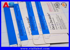 Quality 5 Vials 2ml Pharmaceutical Packaging Box Printing And Paper Glass Ampoule wholesale