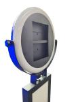 Black And White Ipad Ring Light Photo Booth Metal Customized Logo