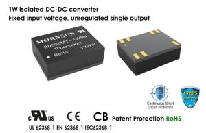 Quality B0505MT-1WR4 Unregulated DC DC Converter 1W With Fixed Input Voltage wholesale