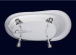 cUPC clawfoot acrylic small freestanding bathtub,bathtub sale,small bathtub