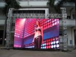 P4 1R1G1B SMD 110V / 60Hz Aluminum or Iron Full Color Led Stage Backdrop Screen