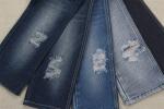 14 Once 100% Cotton Denim Fabric 7X6 Construction Dark Blue