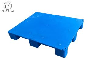 Quality Euro Solid Deck Flat Top HDPE Plastic Pallets , FP 1010 Polyethylene Plastic Skids wholesale
