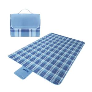 Quality Anti Sand Washable Soft Velvet Packable Picnic Blanket PEVA Bottom wholesale