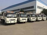 4 - 5 Ton Flatbed Wrecker Tow Truck / Hydraulic Right Hand Drive Truck