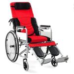Economic Lightweight Portable Wheelchair With Detachable Footrest