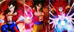 Goku Anime Dragon Ball 3D Lenticular Poster CMYK Printing