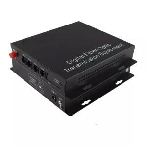 Quality 20 - 100km 4ch Single Fiber Telephone Fiber Converter wholesale