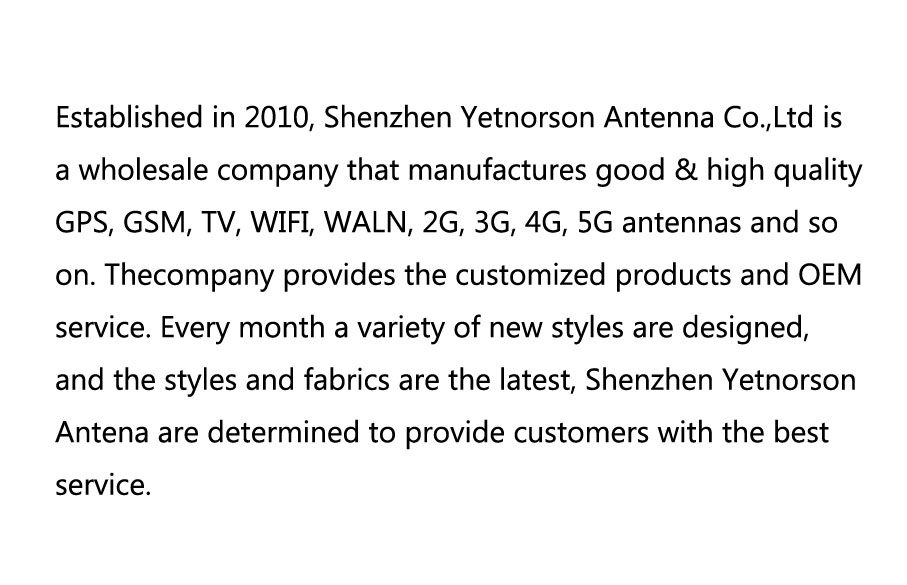 1575.42mhz Frequency Yetnorson HF Portable GPS Antenna for Car Navigation