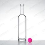Hot Stamping Glass Bottle in Liquor with Painted Surface
