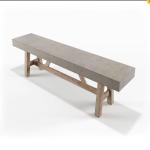 Customized Heavy Concrete Furniture Tables for Outdoor Living Table Sets In