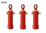 Dump Truck Hydraulic Cylinder Trailer Side Turn Cylinder Telescoping Multi Stage