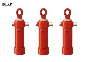 Quality Dump Truck Hydraulic Cylinder Trailer Side Turn Cylinder Telescoping Multi Stage Chromme Rod wholesale
