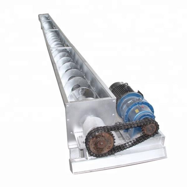 Industrial Flexible Spiral Hopper Shaftless Screw Conveyor Export For Powder