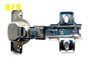 Quality Two Hole Stainless Steel 201 Overlay Cabinet Hinges 11.5mm Depth wholesale