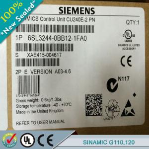 Quality SIEMENS SINAMICSG110/G120/G120C 6SL3252-0BB00-0AA0 / 6SL32520BB000AA0 wholesale
