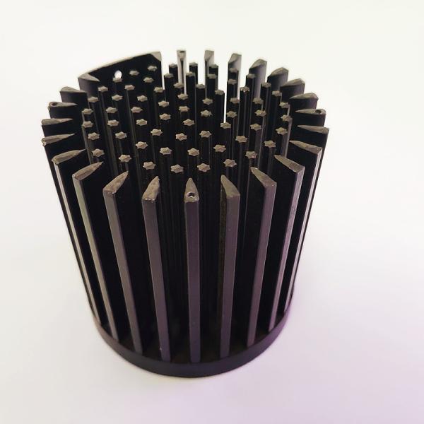 Custom Extruded Aluminum Cold Forging Heat Sink for LED Anodized Cold Forging
