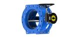 GJS 500-7 Ductile Iron Eccentric Butterfly Valve Stainless Steel 316L