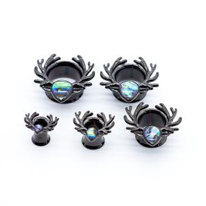 Quality 5mm Stainless Steel Ear Plug Tunnels wholesale
