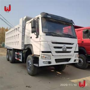 Quality Second Hand Heavy Duty Tipper Used HOWO 371hp 375hp 6X4 10wheelers Dump Truck wholesale