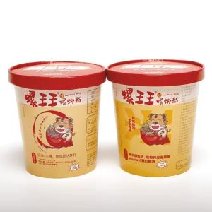 Quality Eco Friendly Ramen Paper Bowl ,1000ml Instant Noodle Bowl Packaging With Lids wholesale