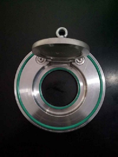 Viton EPDM NBR Bronze c954 958 Stainless Carbon Steel SS304 Single leaf thin disc Plate Swing Check Valve