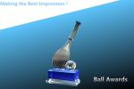 CRYSTAL awards/CRYSTAL badminton award/ping-pond award/crystal ping-pong award