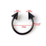 Fashion Horseshoe Ring Piercing Surgical Steel 316l Titanium Septum Ear Nose Lip