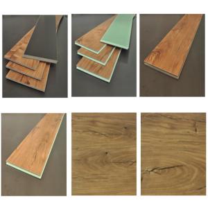 Quality Brown Waterproof Laminate Flooring Long Lasting Construction WPC Material wholesale