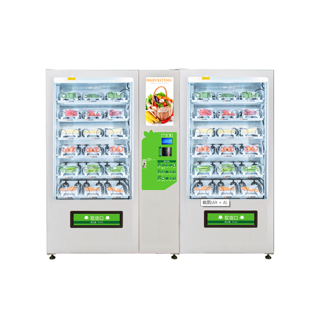 Refrigerator Fresh Cake Vending Machine , Beverage And Snack Vending Machines Oem