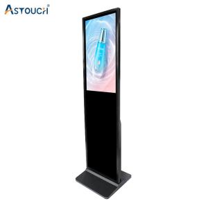 Quality 98 Inch High Visibility Free Standing Digital Signage Advertising 16.7M Color Gamut wholesale