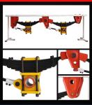 Tandem Axle 180mm Independent Trailer Suspension 2 Axle 90mm 32t