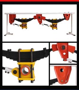 Quality Tandem Axle 180mm Independent Trailer Suspension 2 Axle 90mm 32t wholesale