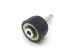 Black Carbon Steel 45# High Pressure Washing Machine Hose / Car Wash Hose