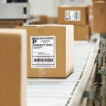 Barcode Logo Direct Thermal Transfer Label Sticker Roll Customized