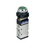 MSV86522 5 Way 2 Position Pneumatic Valve , Pneumatic Mechanical Valve No