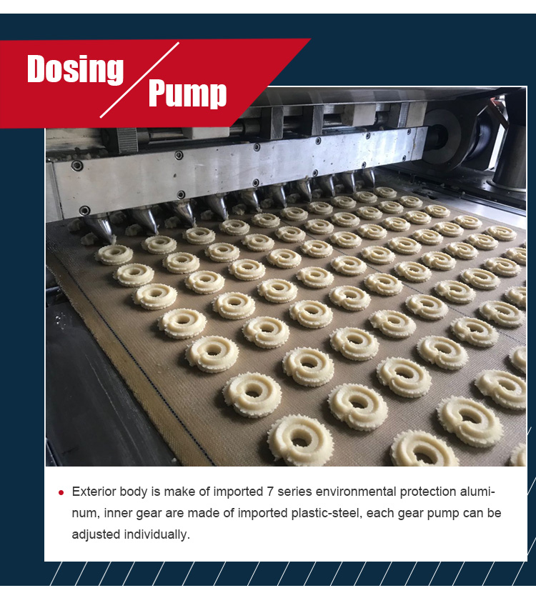 New Design Cookie Forming Chocolate Biscuit Making Machine For Biscuit Product Line